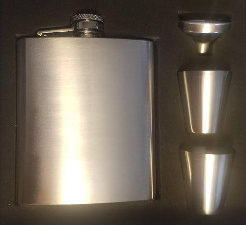 7oz Stainless Steel Flask Set - Avyanna's Musings and Designs
