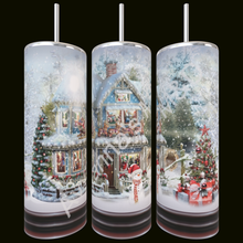 Load image into Gallery viewer, Vintage Christmas Scene Tumblers

