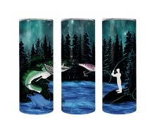 Load image into Gallery viewer, Fish Sublimation Tumblers - Avyanna&#39;s Musings and Designs
