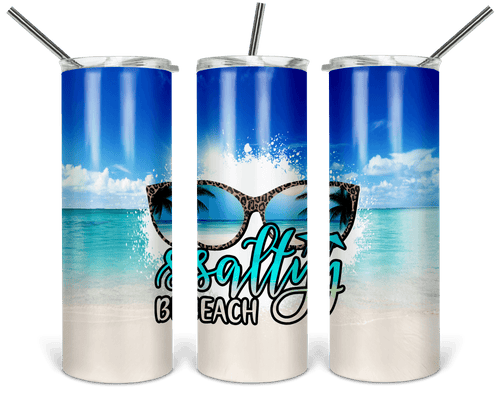Beach Sublimation Tumblers Set 2 - Avyanna's Musings and Designs