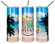 Load image into Gallery viewer, Beach Sublimation Tumblers Set 1 - Avyanna&#39;s Musings and Designs
