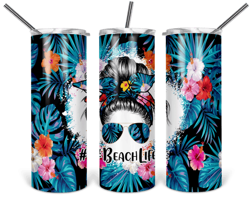 Beach Sublimation Tumblers Set 4 - Avyanna's Musings and Designs