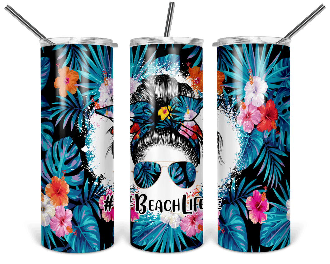Beach Sublimation Tumblers Set 4 - Avyanna's Musings and Designs